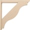 Ekena Millwork 6-in W x 48-in D x 48-in H Funston Slat Rough Cedar Woodgrain TimberThane Outlooker, Primed Tan OUTUR060X48X48FST24RCPR - alternate 5